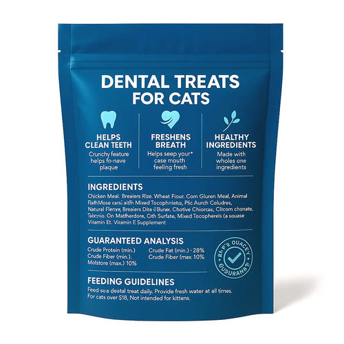 Hop Nibble Crunchy Dental Treats for Cats