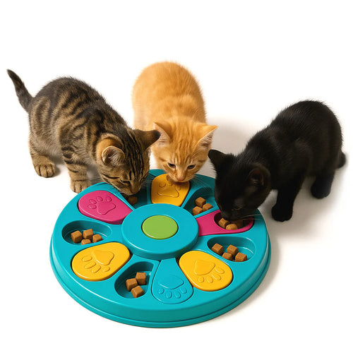 Pawtropolis Interactive Puzzle Pet Toy / Food Dispenser