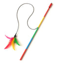 Glow Tank Cat Feather Wand Teaser Toy
